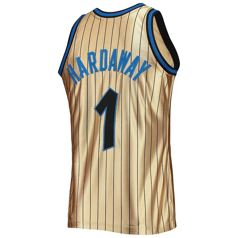 Homme Mitchell & Ness Penny Hardaway Or Orlando Magic 75e Anniversaire 1993/94 Hardwood Classics Swingman Maillot