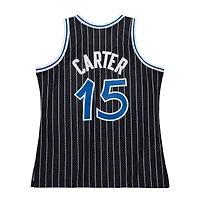 Men's Mitchell & Ness Vince Carter Black Orlando Magic 2009/10 Hardwood Classics Swingman Jersey