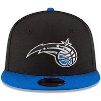 Men's New Era Blue/Black Orlando Magic Two-Tone 9FIFTY Snapback Hat