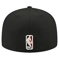 Men's New Era  Black Orlando Magic Core Logo 59FIFTY Fitted Hat