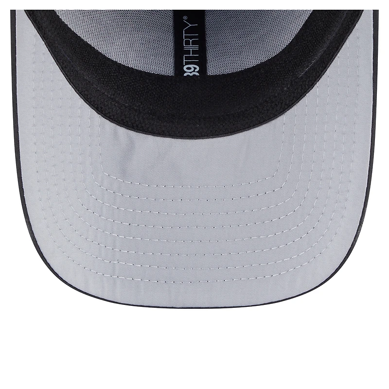 Casquette New Era Orlando Magic Featherweight Poly Rope Flex 39Thirty noire pour homme