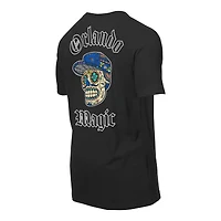 T-shirt New Era noir Orlando Magic Sugar Skulls pour homme