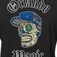 Men's New Era Black Orlando Magic Sugar Skulls T-Shirt