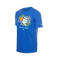 Men's New Era  Blue Orlando Magic Lifestyle Capsule Floral Fruit T-Shirt