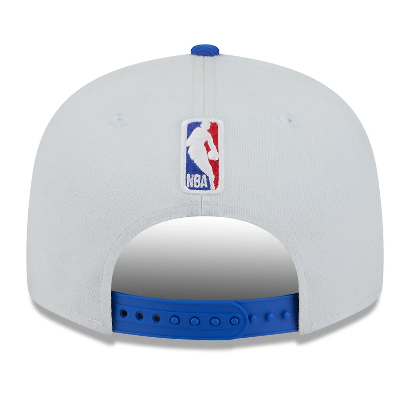 Casquette snapback New Era 9FIFTY City Edition Orlando Magic 2025/26 pour homme, grise et bleue