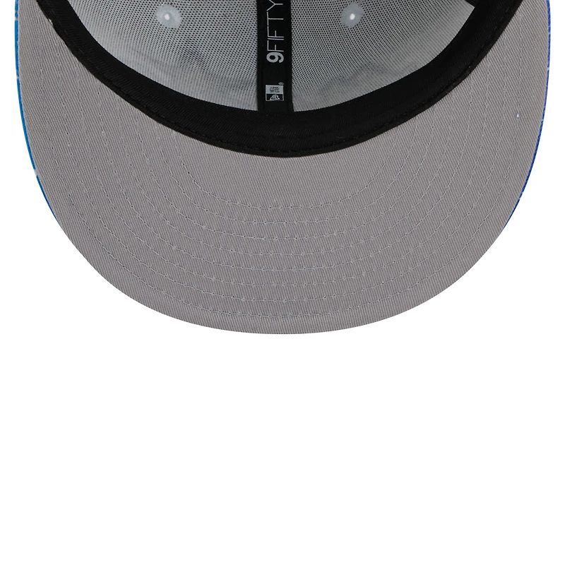 Men's New Era Gray/Blue Orlando Magic 2025/26 City Edition 9FIFTY Snapback Hat