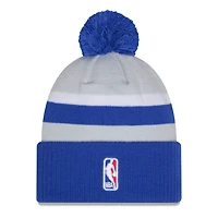 Men's New Era Gray/Blue Orlando Magic 2025/26 City Edition Cuffed Knit Hat with Pom