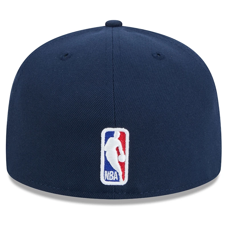 Men's New Era  Navy Orlando Magic 2024/25 City Edition Alternate 59FIFTY Fitted Hat