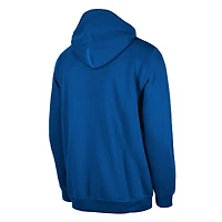 Sweat à capuche bleu de la collection Tip-Off Orlando Magic New Era pour homme