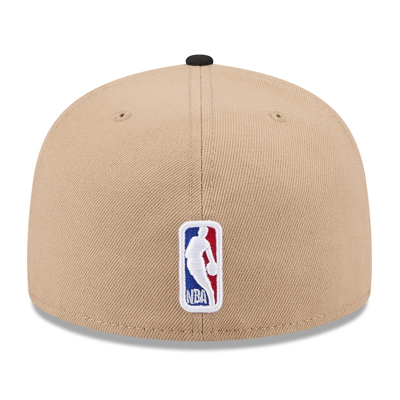 Casquette ajustée New Era pour hommes, beige/noir, Orlando Magic 2024 NBA Draft 59FIFTY