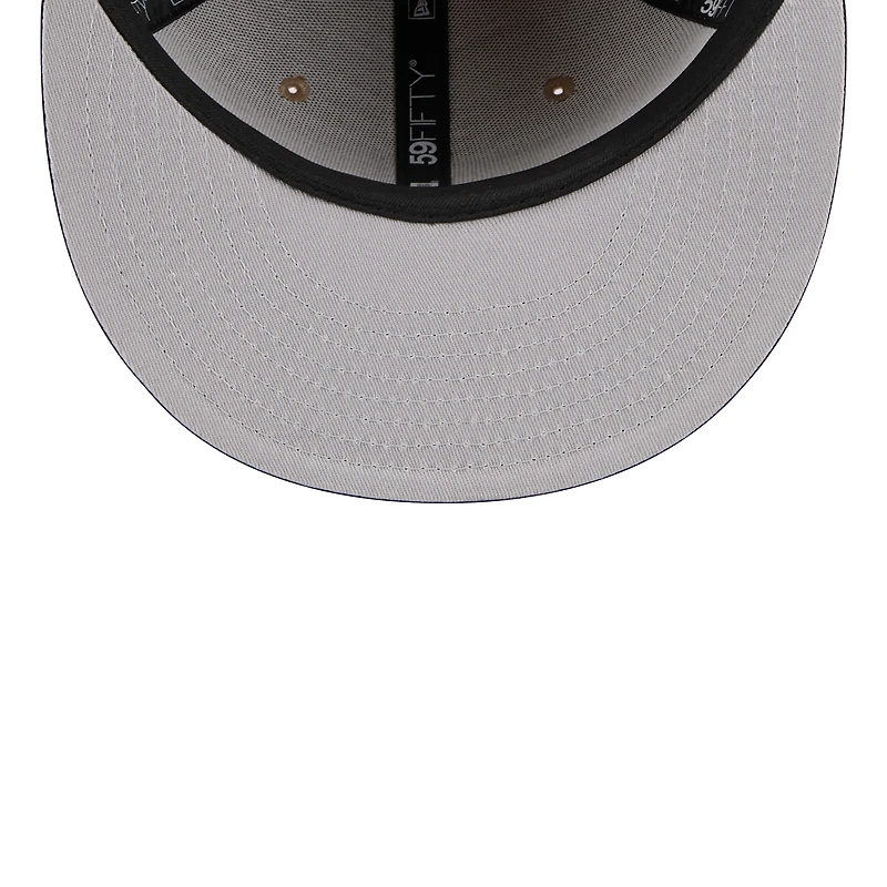Casquette ajustée New Era pour hommes, beige/noir, Orlando Magic 2024 NBA Draft 59FIFTY