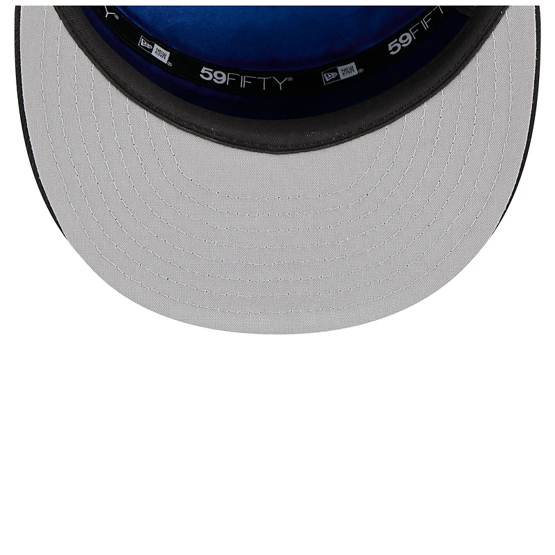 Men's New Era  White/Black Orlando Magic 2025 NBA Tip Off Split Panel 59FIFTY Fitted Hat