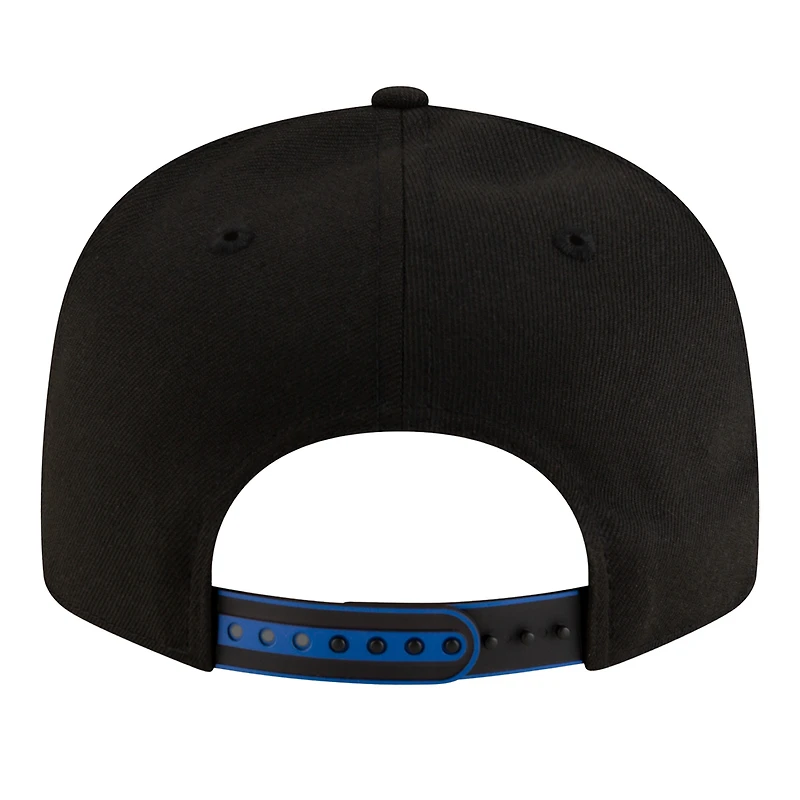 Men's New Era White/Black Orlando Magic 2025 NBA Tip Off Split Panel 9FIFTY Snapback Hat