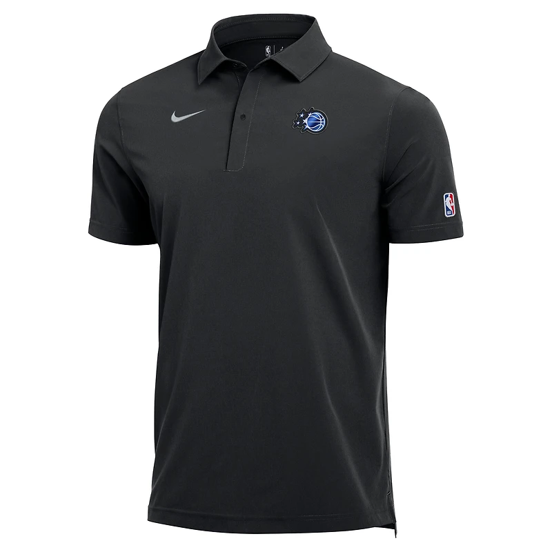 Polo d'entraîneur Nike noir Orlando Magic 2025/26 Authentic Dri-FIT pour homme