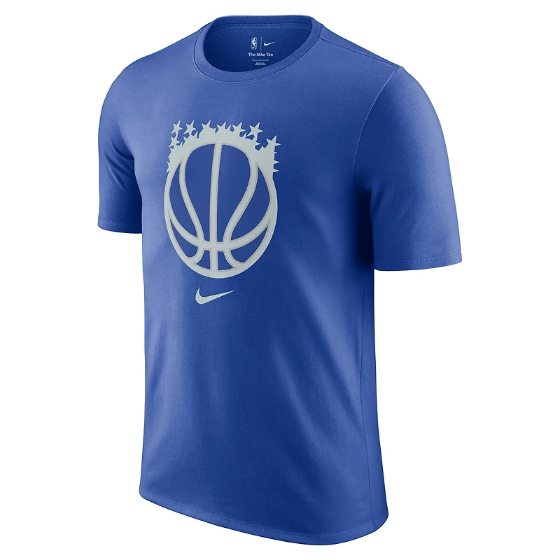 Men's Nike  Blue Orlando Magic 2025/26 City Edition Remix Essential Logo T-Shirt