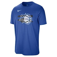 Men's Nike Blue Orlando Magic Courtside Club Shape of the Game T-Shirt