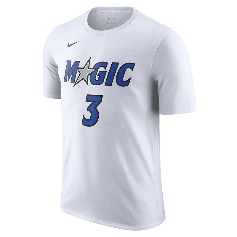 T-shirt Nike Desmond Bane blanc pour homme, édition Association, avec nom et numéro, Orlando Magic