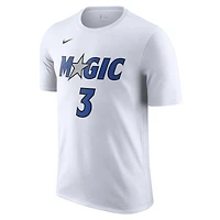 T-shirt Nike Desmond Bane blanc pour homme, édition Association, avec nom et numéro, Orlando Magic