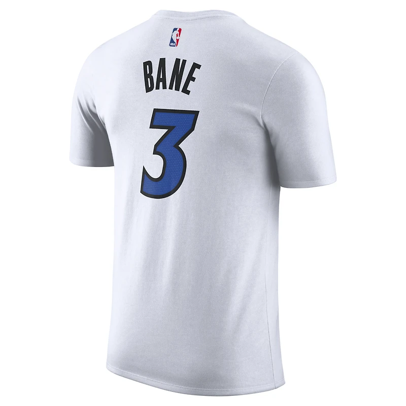T-shirt Nike Desmond Bane blanc pour homme, édition Association, avec nom et numéro, Orlando Magic
