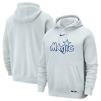 Men's Nike  Silver Orlando Magic 2025/26 City Edition Essential Remix Club Hoodie