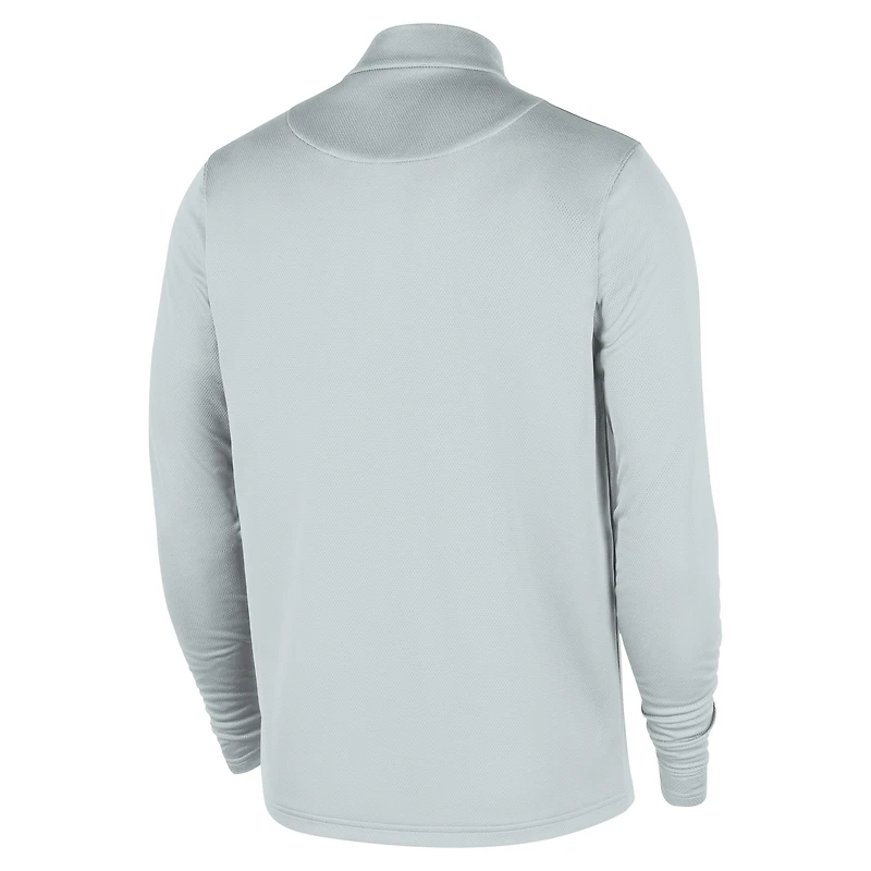 Men's Nike  Silver Orlando Magic 2025/26 City Edition Remix Authentic Coaches Dri-FIT Half-Zip Top