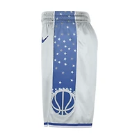 Men's Nike  Silver Orlando Magic 2025/26 City Edition Remix Dri-FIT Swingman Shorts