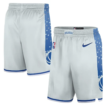 Short Nike Swingman argenté Orlando Magic 2025/26 City Edition Remix Dri-FIT pour homme