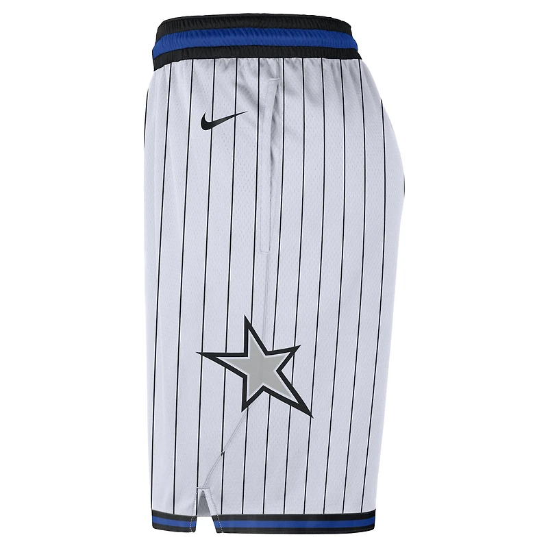 Men's Nike  White Orlando Magic Association Edition Swingman Dri-FIT Shorts