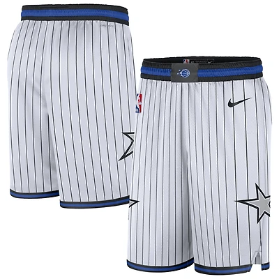 Men's Nike  White Orlando Magic Association Edition Swingman Dri-FIT Shorts