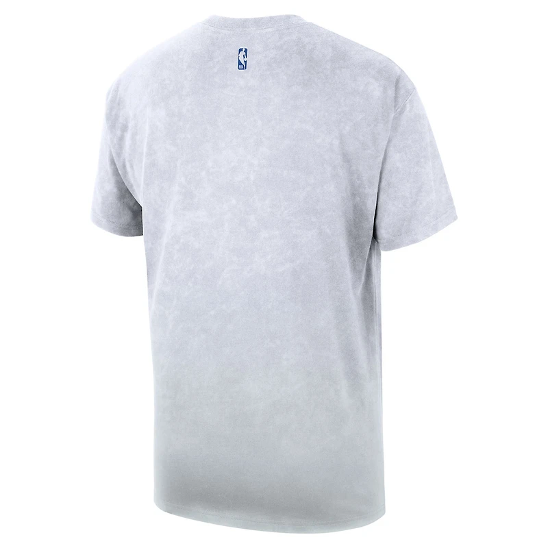 T-shirt Nike Max90 blanc Orlando Magic City Edition Remix Courtside Dip-Dye pour homme