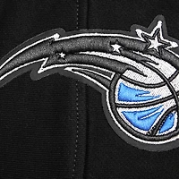 Men's Pro Standard Black Orlando Magic Script Tail Pullover Hoodie