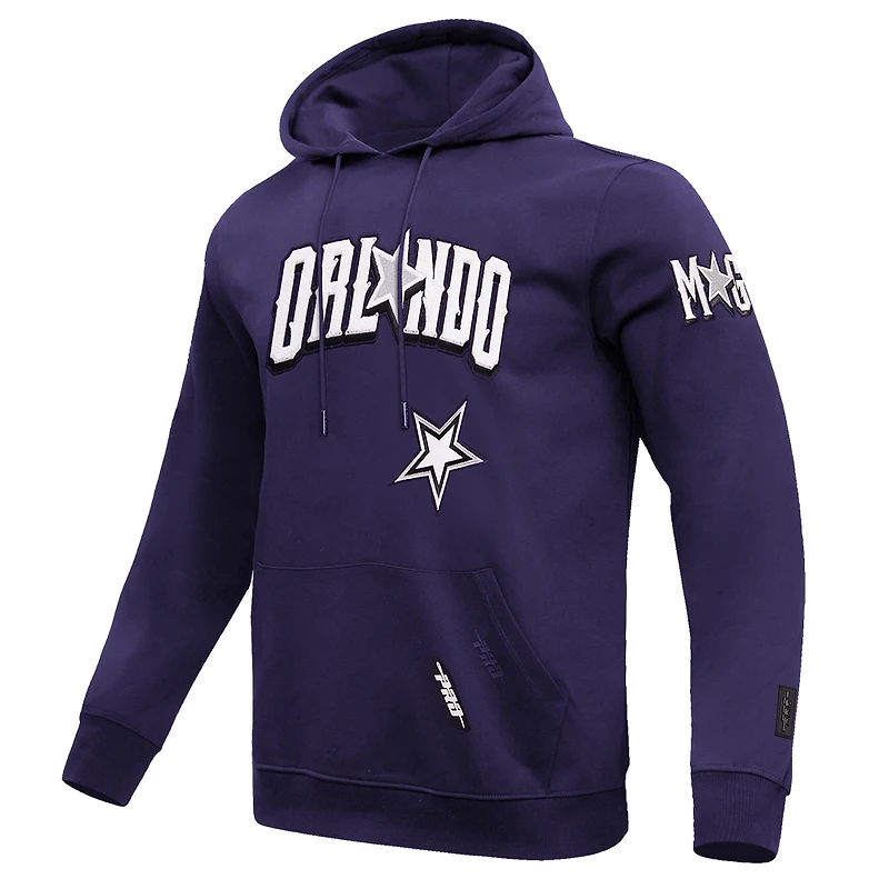 Men's Pro Standard Navy Orlando Magic 2023/24 City Edition Pullover Hoodie