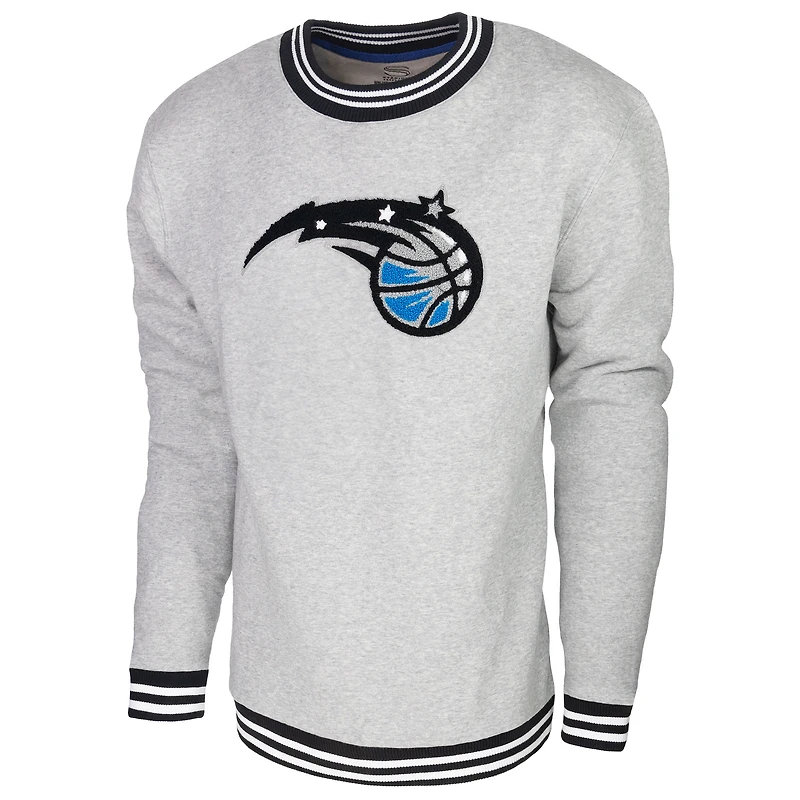 Sweat-shirt Stadium Essentials Heather Grey Orlando Magic Club Level pour hommes