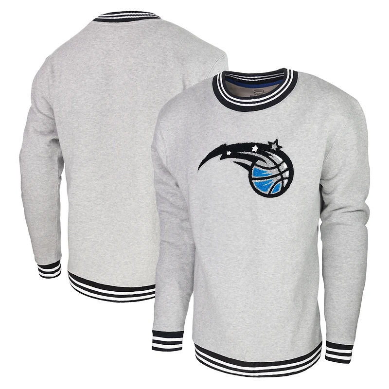 Sweat-shirt Stadium Essentials Heather Grey Orlando Magic Club Level pour hommes