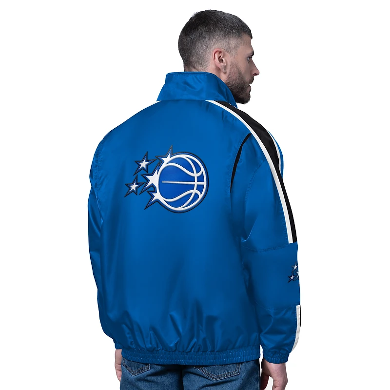 Men's Starter  Blue Orlando Magic Freestyle Lightweight Full-Zip Jacket