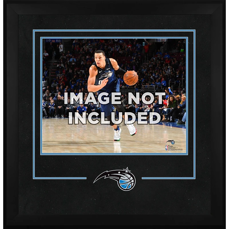 Cadre d'installation horizontal Orlando Magic 16" x 20" avec logo de l'équipe
