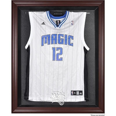 Vitrine de présentation encadrée en acajou avec logo de l'équipe des Orlando Magic