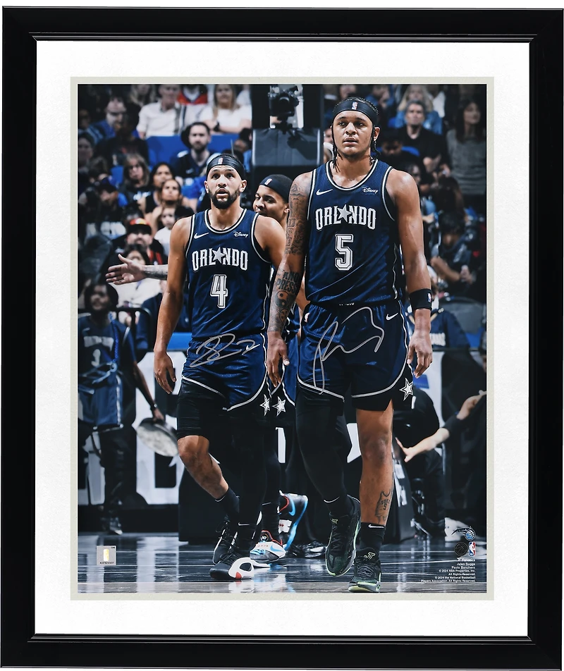 Paolo Banchero & Jalen Suggs Orlando Magic Autographed 16" x 20" Photograph