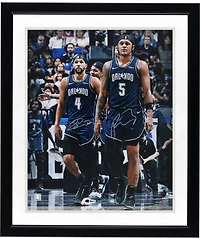 Paolo Banchero & Jalen Suggs Orlando Magic Autographed 16" x 20" Photograph