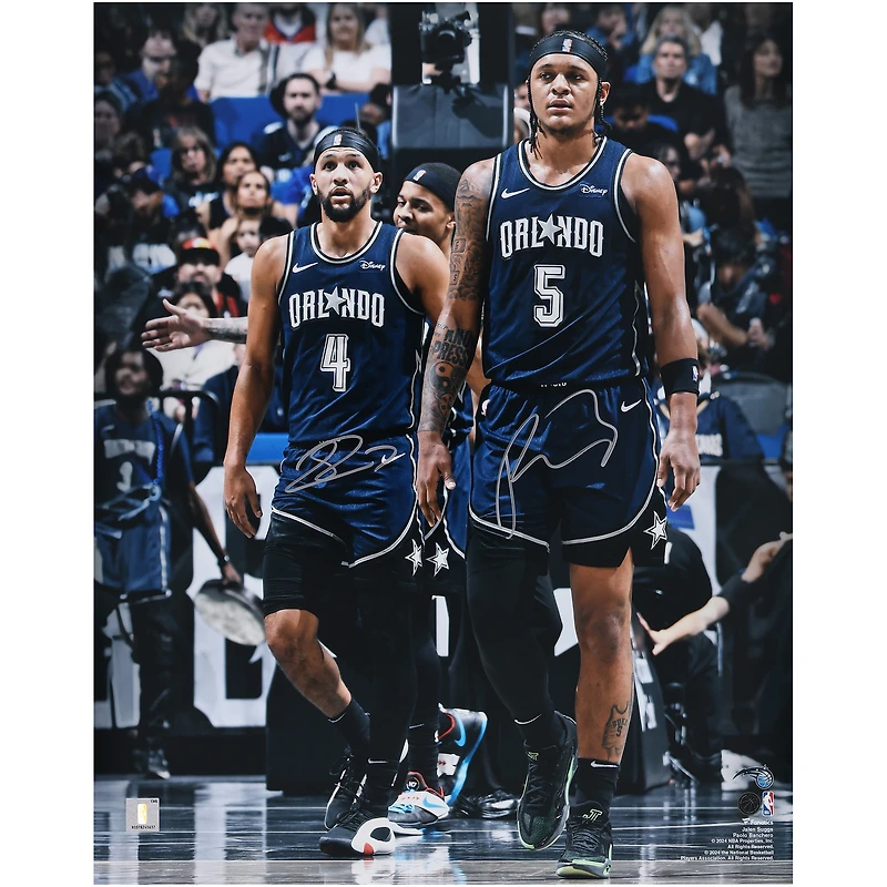 Paolo Banchero & Jalen Suggs Orlando Magic Autographed 16" x 20" Photograph