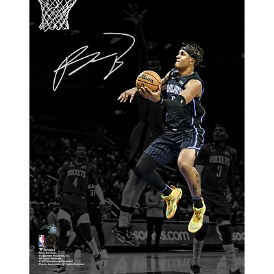 Photographie autographiée de 11"x 14" de Paolo Banchero, Orlando Magic