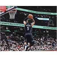 Paolo Banchero Orlando Magic Autographed 16" x 20" Dunk vs. Wizards Photograph