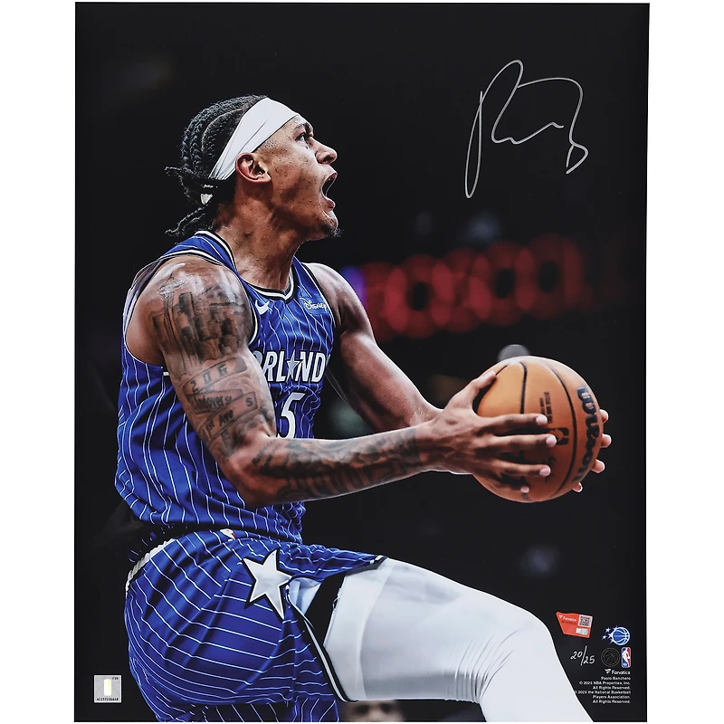 Paolo Banchero Orlando Magic Autographed 16" x 20" Unleashed Photograph - Limited Edition of 25