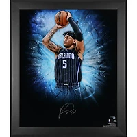 Photographie autographiée de 20" x 24" de Paolo Banchero, joueur des Orlando Magic