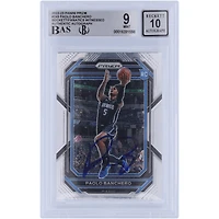 Carte de recrue 9/10 authentifiée 2022-23 Panini Prizm #249 signée Paolo Banchero Orlando Magic par les fanatiques de Beckett