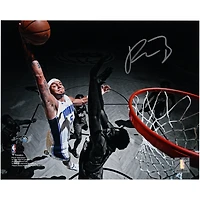 Paolo Banchero Orlando Magic Autographed 8" x 10" Dunk vs. Brooklyn Nets Photograph