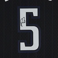 Maillot Swingman Nike City Edition 2022/23 noir dédicacé par Paolo Banchero des Orlando Magic