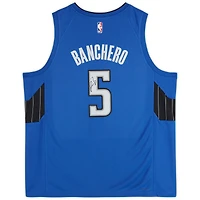 Paolo Banchero Orlando Magic Autographed Jordan Brand Blue Statement 2022-23 Swingman Jersey
