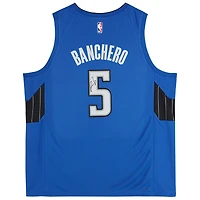 Paolo Banchero Orlando Magic Autographed Jordan Brand Blue Statement 2022-23 Swingman Jersey