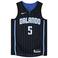 Paolo Banchero Orlando Magic Autographed Nike Black Icon Swingman Jersey